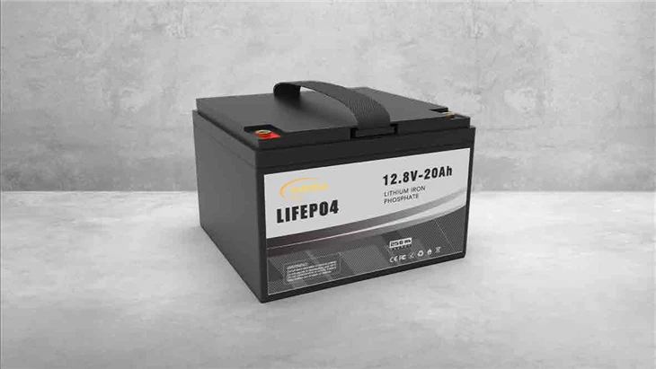 סוללת ליתיום יון 24V 12.8v 20ah