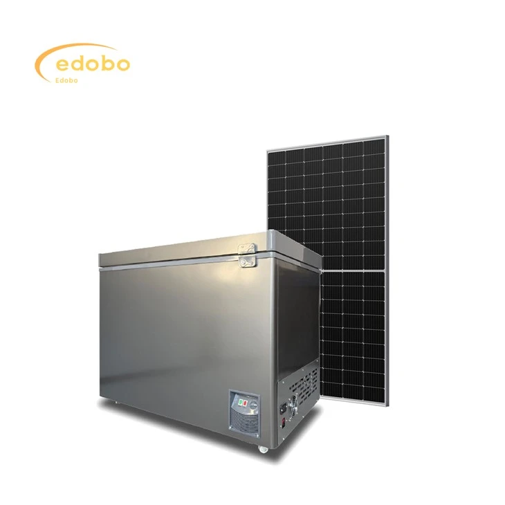 Edobo Solar AC/DC Solar מקרר מקפיא לשימוש ביתי