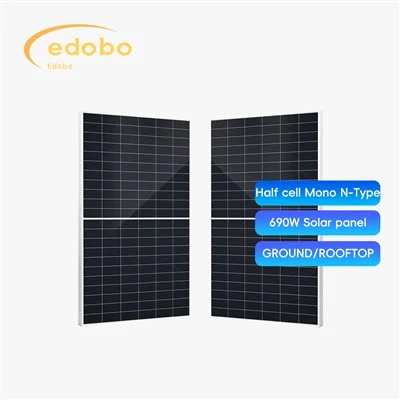 Helf Cell 670w 690w פאנל סולארי עם תעודות מלאות