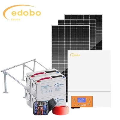 מערכת סולארית 10kw Off Grid עם סוללות