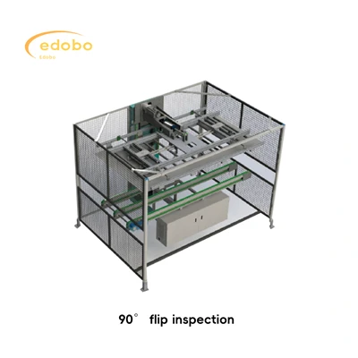 פאנל סולארי 90 מעלות Flip Visual Inspection Machine