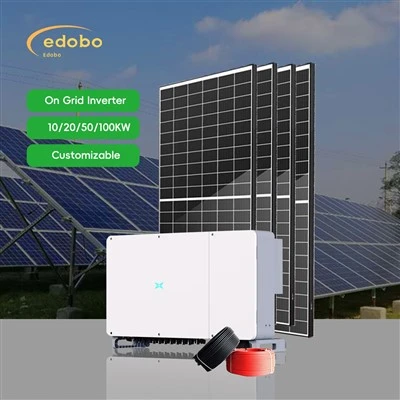 מערכת Pv סולארית עם מהפך סולארי מופעל על רשת כבויה